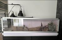 Terrarium m lampor 