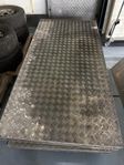 durkplåt aluminium 2x1m