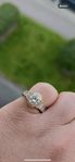 Diamant ring totalt 2,88 Carat Kaplans