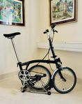 Brompton M3R, Svart, 3 speed