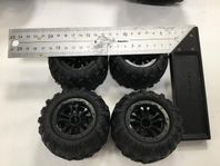 16 helt nya RC-däck med fälg – 1/10 – 12 mm hex