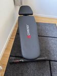 Gymstick fitness justerbar träningsbänk 