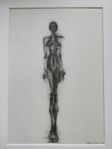 Alberto GIACOMETTI Offset litografi, 1971 / inramad 