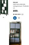 Nästan ny hylla från IKEA i grönt som heter KALLAX 