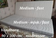 Vändbara ergonomiska madrasser