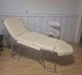Behandlingsbänk & stol fotvård hudvård nagelvård massage
