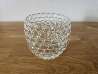 Mycket fin Bubbles,ljuslykta ifrån Reijmyre Glasbruk