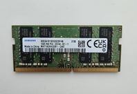 16GB Samsung SODIMM 3200Mhz RAM Minne