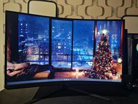 Samsung g8 32 4k 240hz curved gaming skärm