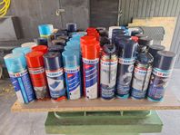 Sprayburkar, Arbetshandskar,Rörkopplingar