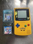 Gameboy Color med Pokemon Crystal och Tony Hawk 3