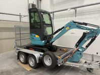 Minigrävare 2 ton uthyres 