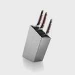 Knivblock Eva Solo Lutande Silver