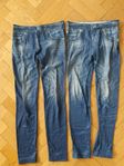 Jeans leggings i mjukt material strl xs small. 100krNyskick