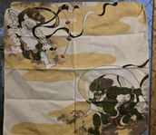 japansk traditionell handduk i bomull
