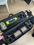 komplett set Dykflaska 1 liter, pump