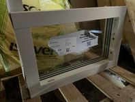 Elitfönster original 3-glas vit aluminium, fast 6x4