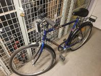crescent blå cykel