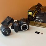 Nikon D3300 (+ AF-P 18-55) VR Kit