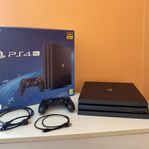 Playstation 4 Pro (som ny)