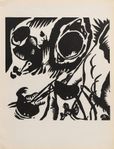 TRÄSNITT EFTER WASSILY KANDINSKY "Garden of love"