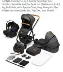 Lionello Amber 3 in 1 pram