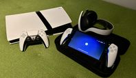 Ps5 Pro, Portal + Case, Elite headset