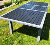 Trädgårdsbord – Komposit + Rostfri stomme _ 100x170 (230