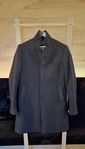 J. Lindeberg Holger Compact Melton Coat - stl 48 - Mörkblå