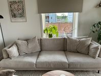 Harper soffa XL med fotpall 