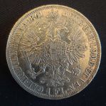 1861 Österrike-Ungern 1 Florin Frans Josef I