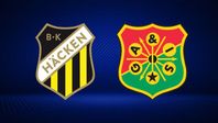 Två matchbiljetter BK Häcken-GAIS