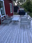 4 fåtöljer inkl bord 
