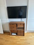 hylla/byrå/tv bänk i valnöt