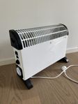 elvärme element med fläkt och timer