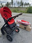 stokke trailz barvagn sittdel och liggdel