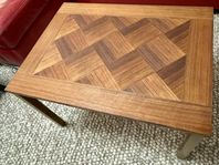 Danish Mid-Century Parquet Coffee Table – Vejle Style 