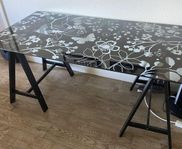 Bordsskiva i glas Ikea
