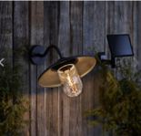 väggbelysning lampa solceller