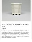 Waldermarsudde kruka nr 1