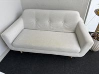 IKEA KLUBBFORS 2-sitssoffa – Gunnarred beige – Fint skic