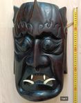 japaneese wood mask