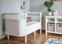 Sebra Växasäng 2 i 1 Baby & Juniorsäng