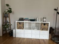 ikea Kallax med insatslådor