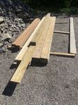 Tryckinpregnerade bjälkar 45x170 c24