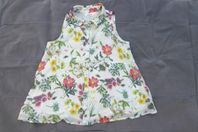 Blus blommig sommar kortärmad