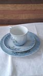 Kaffekopp m.fat o assiett, Cristineholm