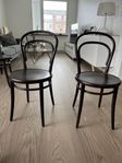 Thonet 14 matstolar m träsits, 4 st