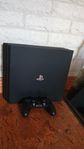 ps4 pro + 4 spel
