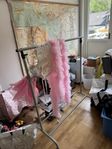 Bortskänkes Klädställning med skohylla